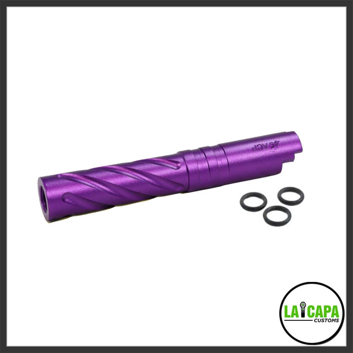 LA Capa Customs 4.3 Aluminum Tornado Threaded Outer Barrel LA Capa Customs 4.3 Aluminum Tornado Threaded Outer Barrel